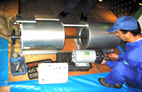 パッケージエアコン室内機オーバーホール