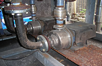 ポンプ更新前場面